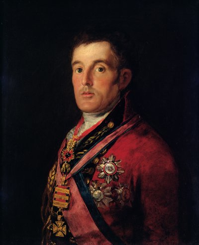 Il Duca di Wellington (1769-1852) 1812-14 da Francisco de Goya